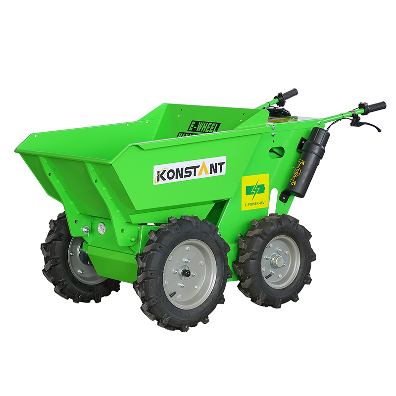 Hydraulisk tipping batterikraft Mini Dumper All Wheel Drive Regenerative-Braking System allsidighet