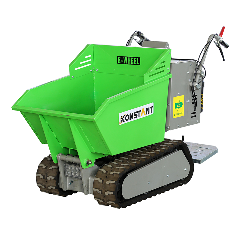 350 kg nyttelast elektrisk stasjon sporet understell batteri vedlikehold gratis mini dumper